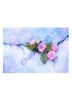 LOVE AT LAST Original Digital Painting on Canvas